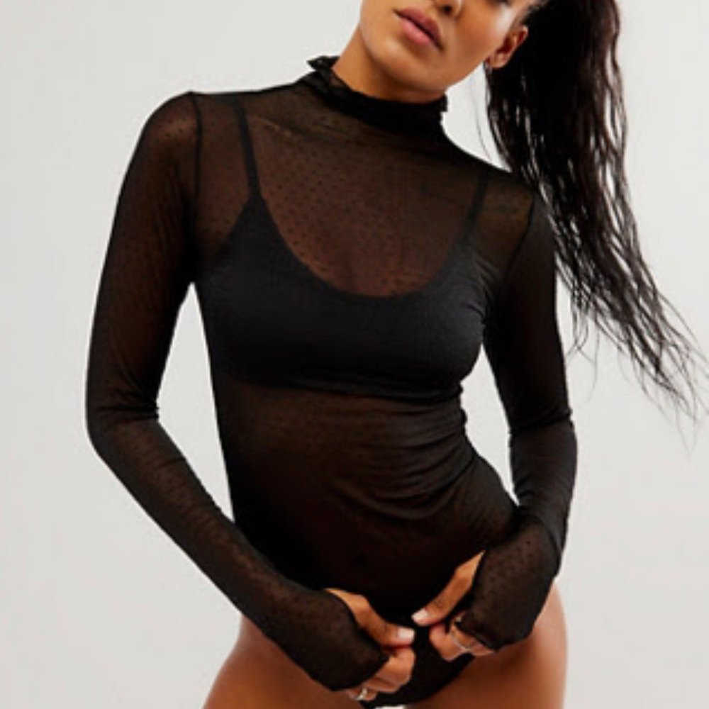 Free People On The Dot Layering Top